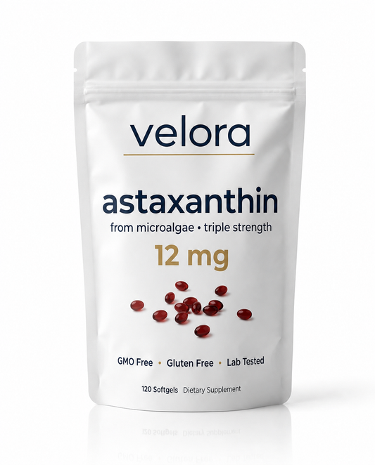 Velora™ Astaxanthin — 12mg AstaReal Daily Skin Shield